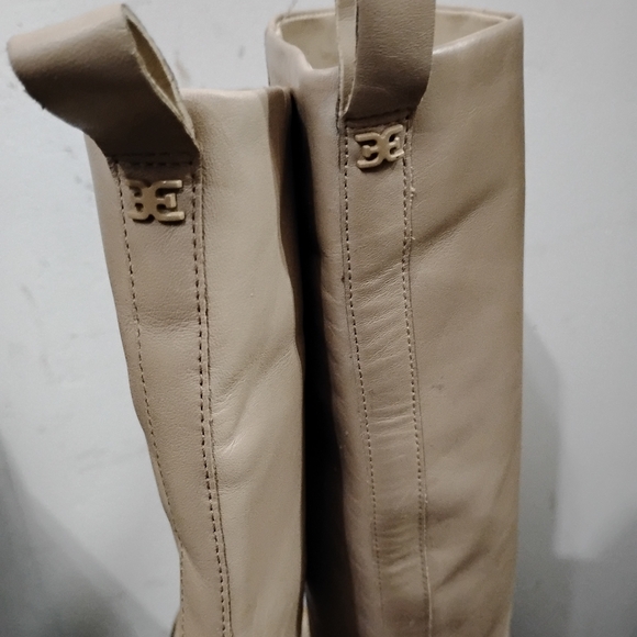 Sam Edelman Taupe Over the Knee Boots